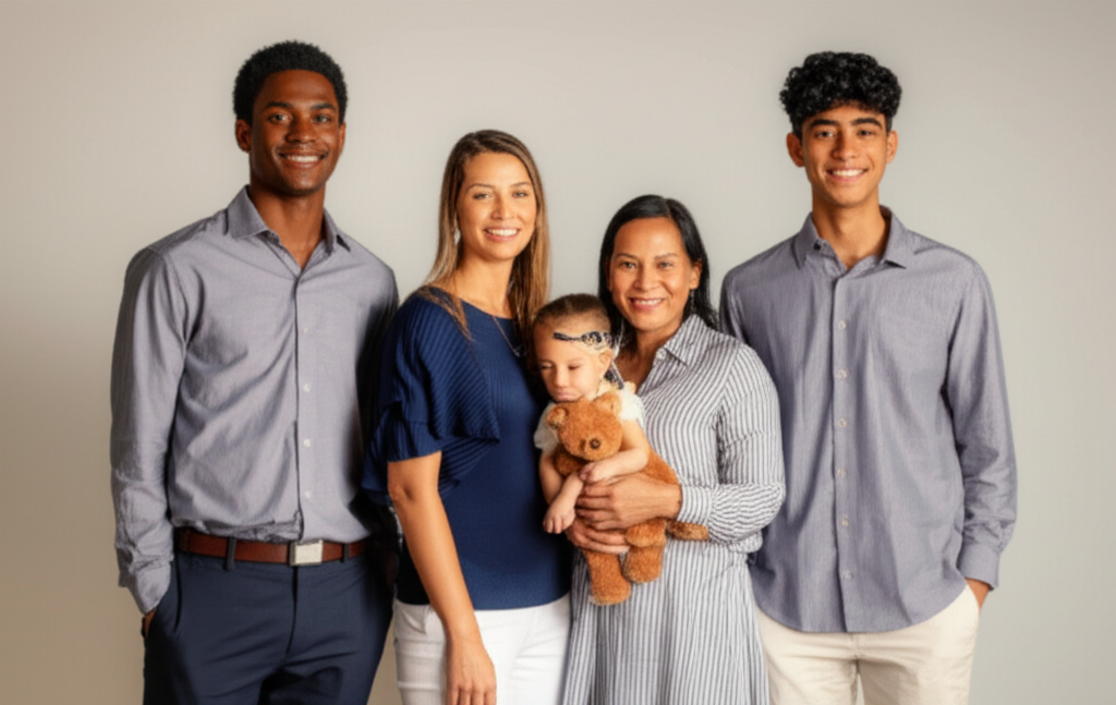 Happy family